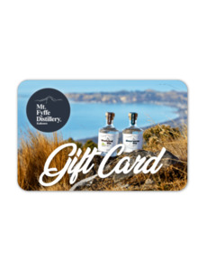 Gift Cards for Every Occasion Mt Fyffe Distillery NZ