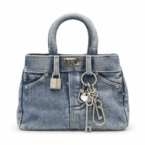 Blue Mini Denim Bag Me The Label