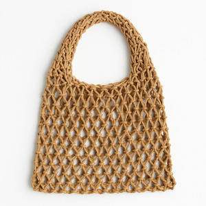Products: Market Tote – Small Beige Woven Bag NZ