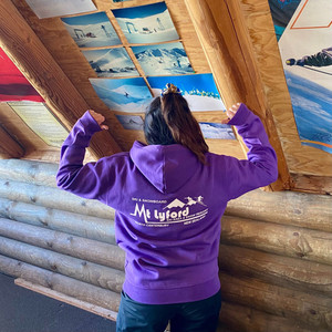 Hoodie (purple) Mt Lyford Ski Area