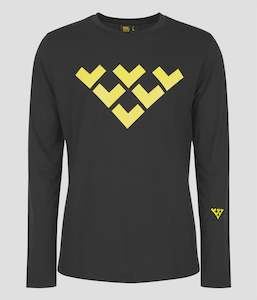 Black Crows: Merino Chevron Tee LS