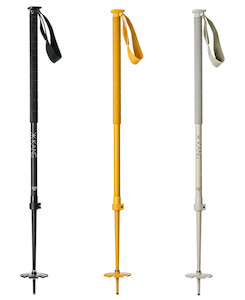 Ski Poles: Kang Recycled Freeride Adjustable - Pair