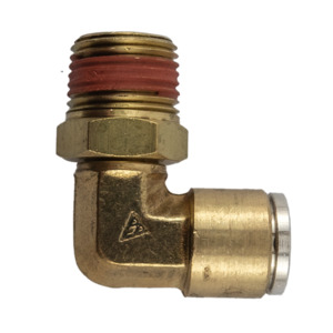 DMPLS 10mm - 3/8" NPT Male Connector Swivel 90 Elbow