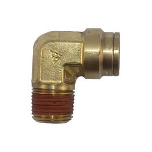 90 Degree Elbow Joiners: DMPL 12mm - 3/8" NPT Male Connector 90 Elbow