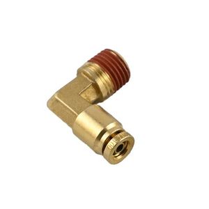 90 Degree Elbow Joiners: DMPL 6mm - 1/4" NPT Male Connector 90 Elbow