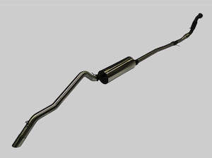 Manta Pro Nissan414198418: Manta Full Exhaust Nissan Navara D40 11-15 - QUIET (Order In)