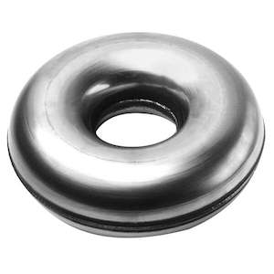 Proflow: PROFLOW TUBE, AIR INTAKE INTERCOOLER, RAW ALUMINIUM FULL DONUT 2.0 IN. (51MM) 2.03MM WALL