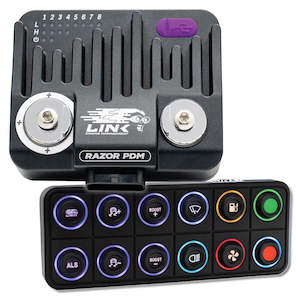 Link Ecu Engine Management: Link ECU Razor PDM Bundle - Razor PDM + 12 Button CAN Keypad (Order in)