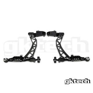 Gk Tech Lock: GKTECH Z34 370Z/ V36 4130 CHROMOLY SUPER LOCK LOWER CONTROL ARMS (Order in)