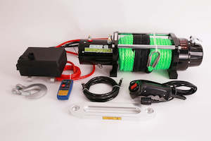 Winches: Mudstuck 12000lbs Winch 12V with Dyneema