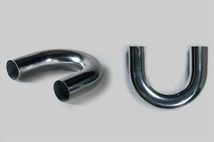 Alloy Tube: Aluminium Piping 180 Degree 2.75"
