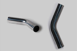 Alloy Tube: Aluminium Piping 45 Degree 3.5"