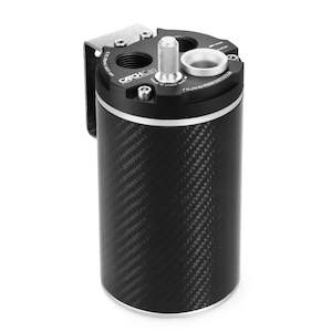 Catch Cans: Nuke Matte Carbon Oil Catch Can 0.75 liter (Order in)