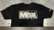 PSM Logo Tee, White on Black, Extra-Large (Order in)