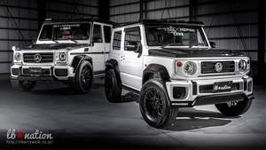 Liberty Walk - SUZUKI Jimny - lb nation G mini WORKS Light complete body kit