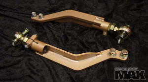 PSM Super Angle Tension Rods for OEM front lower arms on an S14 chassis (Order in)