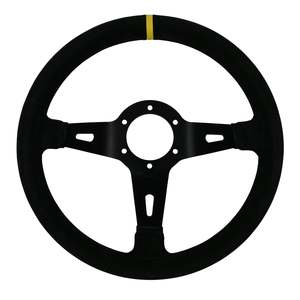 Sport Line: Sportline Steering Wheel Racing – 350mm Suede Dish Profile