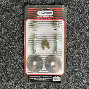 Grayston Bonnet/Boot Lock - Flush Fitting