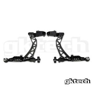 GKTECH Z34 370Z/ V36 4130 CHROMOLY SUPER LOCK LOWER CONTROL ARMS (Order in)