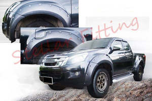 Fender Flares - Mitsubishi Triton 2015+