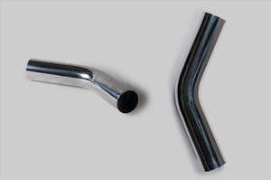 Aluminium Piping 45 Degree 3.5"