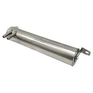 Catch Cans: GKTECH S14/S15 OVER THE RADIATOR OIL CATCH CAN - POLISHED (Order in)