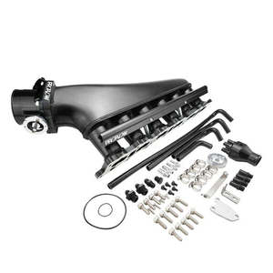 PROFLOW INTAKE MANIFOLD KIT, FABRICATED ALUMINIUM, BLACK, NISSAN RB25 INLET PLEN&hellip;