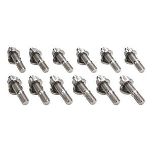 PROFLOW EXHAUST MANIFOLD STUD KIT, TITANIUM, FOR TOYOTA, 1JZ/2JZ, M10X1.25