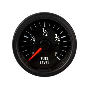 Prosport: Prosport Fuel level Gauge 52mm Basic Black Series - DISCONTINUED