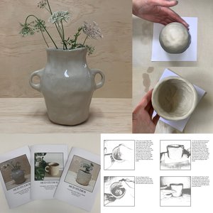 Ceramics and Chill at Home: Hand-built Vase Kit - MUD Studios