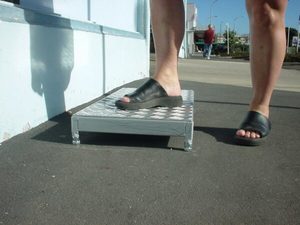 Bathroom: Temporary Step (MF 14/1)