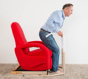 Chair Raisers: Chair Side Transfer Rail (MF 1/9 & 1/8)