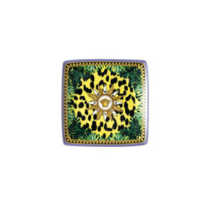 Homeware: Versace Jungle Animal Square Dish 12cm