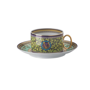 Versace Barocco Mosaic Low Cup & Saucer