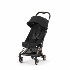 Cybex Coya RoseGold w Black Seat Fabric