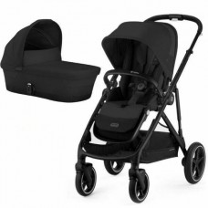 Cybex: Cybex Gazelle S Pram Moon Black With Main Seat + Carrycot New Version