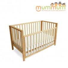 Babyhood LULU cot 4 in 1 Natural