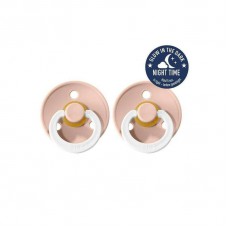 Products: Bibs Round Pacifier Blush Night size1, size 2