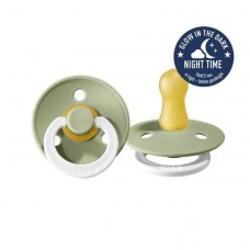 Products: Bibs Round Pacifier Sage Night 2PACK Size1 OR Size 2