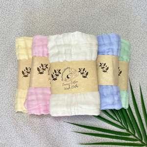 Self Care: Soft Cotton Wash Cloth