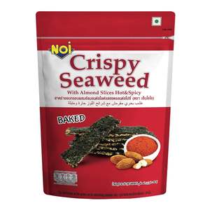 Home Page Collection: Crispy Seaweed with Almond Slices Hot & Spicy 40g