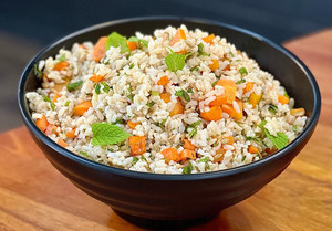 Products: Brown Rice Salad www.munchpalmy.net