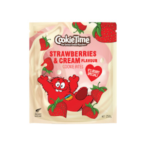 Strawberries & Cream Flavour Cookie Bites