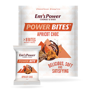 Apricot Choc Em's Power Bites 8 Pack