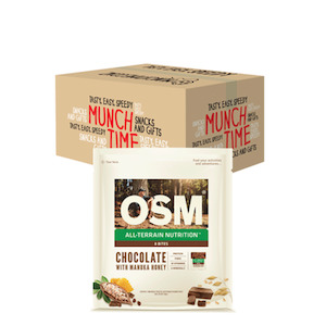 Full Carton (30 units) - OSM Chocolate and Manuka Honey 8 Pack Bites