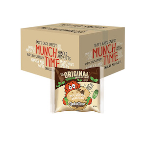 Plant Based Snacks: Full Carton (63 units) - Original PLANT BASED Chocolate Chunk Cookies 60g Cookies