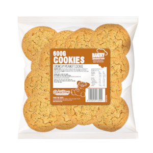 600g Crunchy Peanut Cookies - Bakery Imperfections
