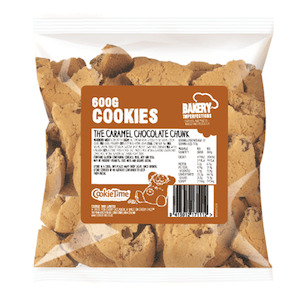 600g Caramel Chocolate Chunk Broken Cookies - Bakery Imperfections