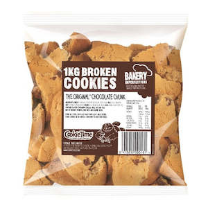 1kg Original Chocolate Chunk Broken Cookies - Bakery Imperfections