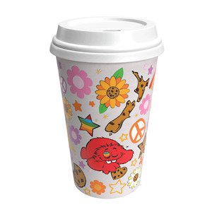 Gifts Merchandise: Cookie Muncher Bamboo Cup - Stickers